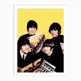 Beatles music band 9 Art Print