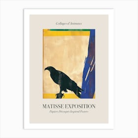 Hawk 4 Matisse Inspired Exposition Animals Poster Art Print