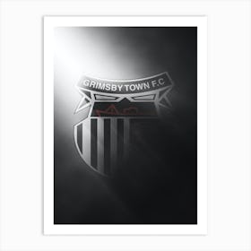 Grimsby Town Football Poster Art Print