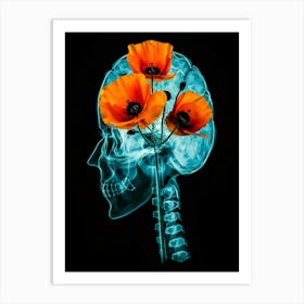 Poppies In The Brain 1 Art Print