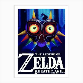 Legend Of Zelda Breath Of The Wild 1 Art Print