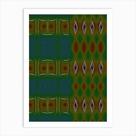 Abstract Pattern 32 Art Print