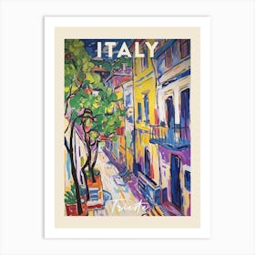 Trieste Italy 4 Fauvist Painting Travel Poster Art Print