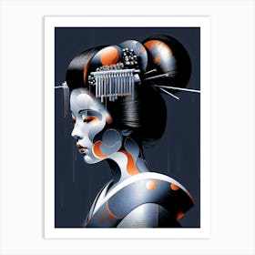 Japan Geisha Visual 109 Art Print