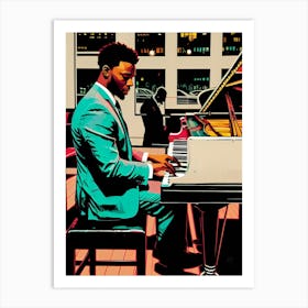 The Piano Man Art Print