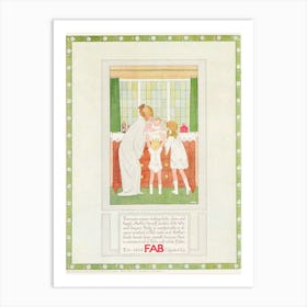 Fab Soap Advert, Henriëtte Willebeek Le Mair Art Print