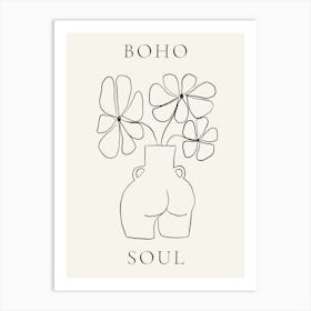 Boho Soul 75 Art Print