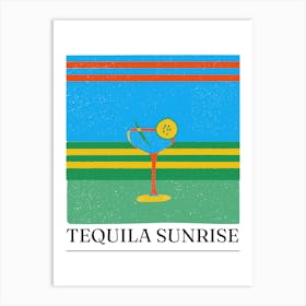 Tequila Sunrise 3 Art Print