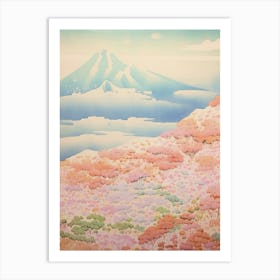 Mount Tateyama In Toyama, Japanese Landscape 4 Art Print