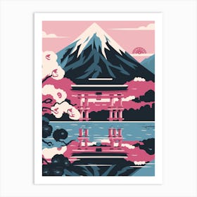 Japanese Landscape 1 Art Print