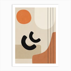 Minimal Art - CN10 Art Print