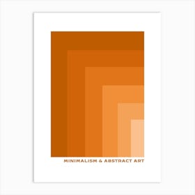 Minimalism And Abstract Art Art Print