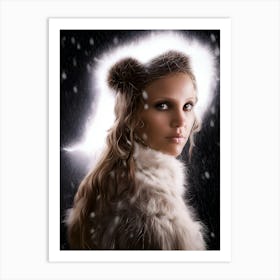 Snow Angel Art Print