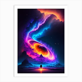 Celestial Haze Art Print