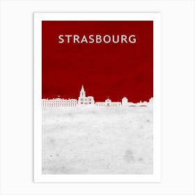 Strasbourg France Art Print