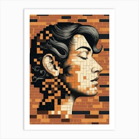 Pixel Art 1 Art Print