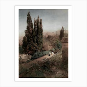 View From A Hill Art Print