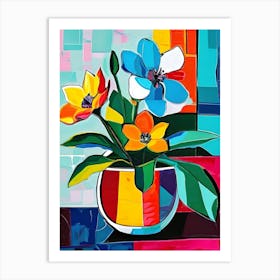 Flowers In A Vase 67 Art Print