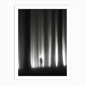 Dark Forest Art Print