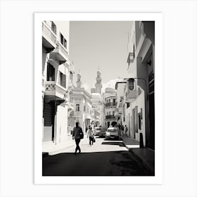 Algiers, Algeria, Mediterranean Black And White Photography Analogue 2 Art Print