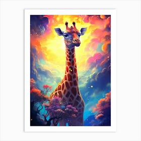 Giraffe 1 Art Print