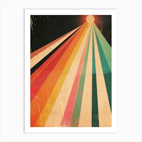 Rays Of Light Art Print