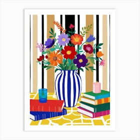 Flowers In A Vase 74 Art Print