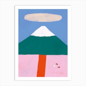 Mont Fuji Art Print