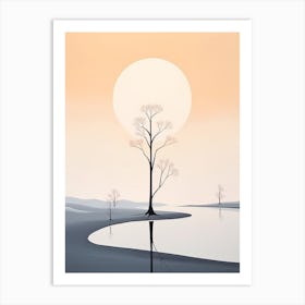 Minimalist Landscape 11 Art Print