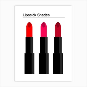 Lipstick Art Print