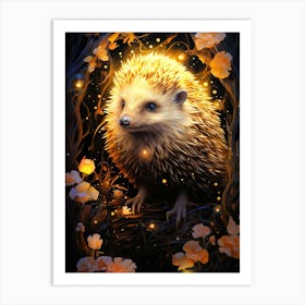 Hedgehog 2 Art Print