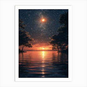 Starry Night 160 Art Print