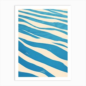 Zebra Stripes Art Print