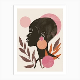 Portrait Of African Woman 28 Art Print