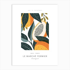 Passionfruit Le Marche Fermier Poster 3 Art Print