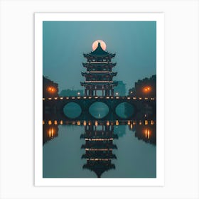Chinese Pagoda 13 Art Print