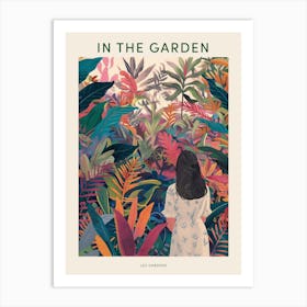 In The Garden Poster Leu Gardens Usa 3 Art Print