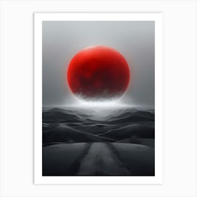 Red Planet Art Print