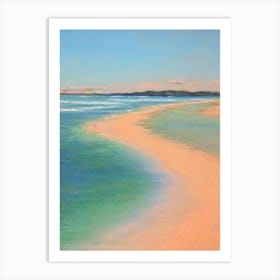 Yarra Bay Beach Australia Monet Style Art Print