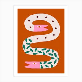 Snake Print Poster