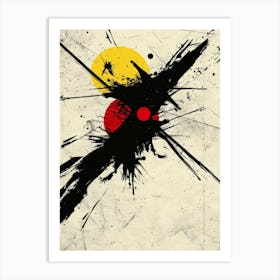 Splatter Painting 36 Art Print