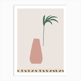 Terracota Vase Art Print