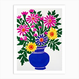 Flowers In A Vase 129 Art Print