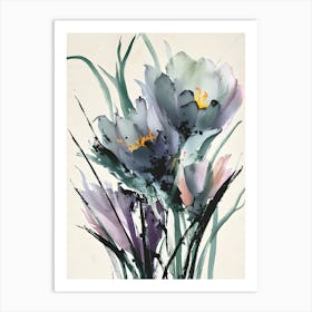 Crocus Art Print