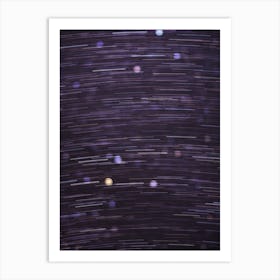 Star Trails 2 Art Print