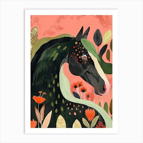 Blossom Horse Art Print