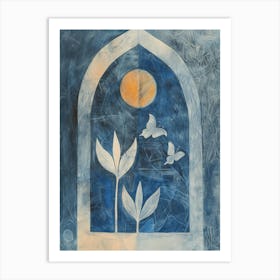 Moonlight In The Window 1 Art Print