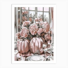 Thanksgiving Table 2 Art Print