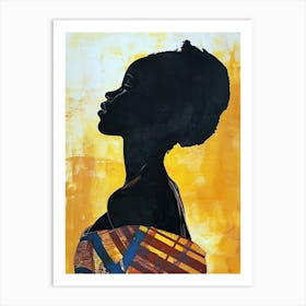 Africa Boho Art; The Lagoon Lullaby 1 Art Print