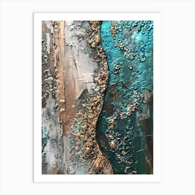 Abstract Painting 848 Art Print